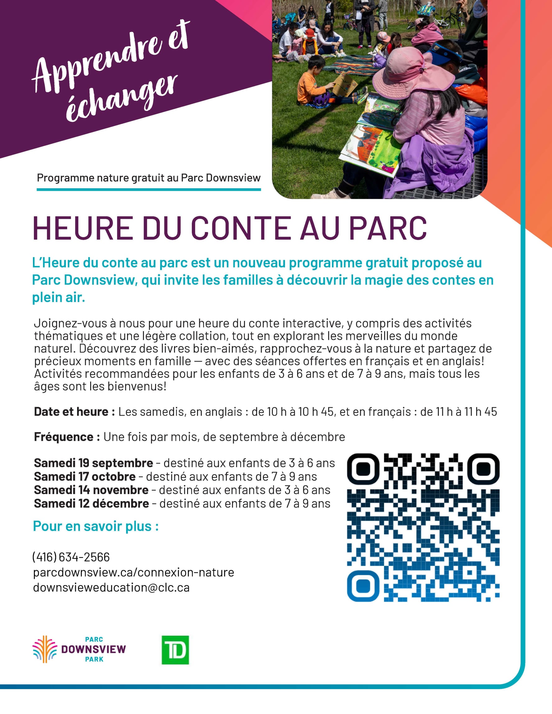 Heure due conte au parc