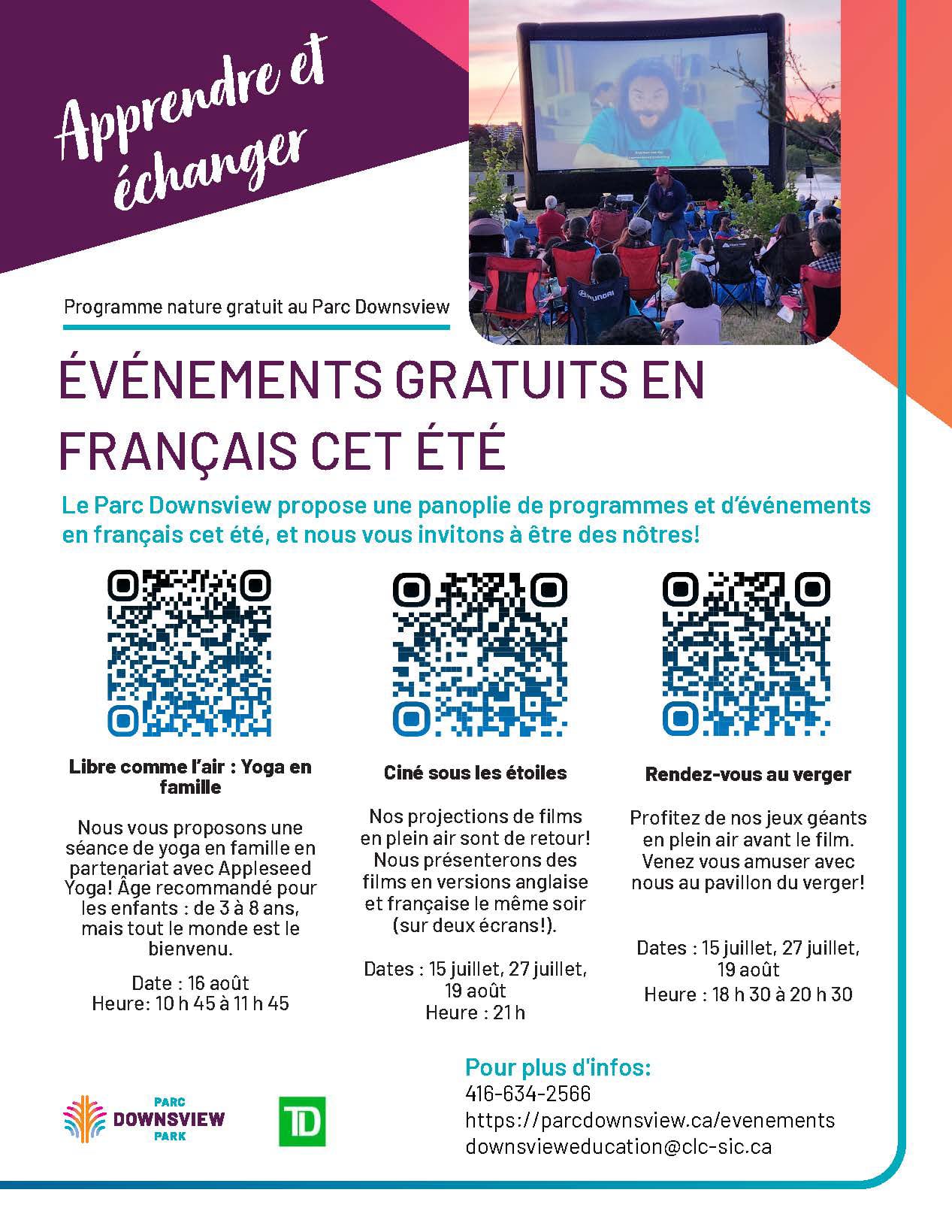 evenements francais cet ete a downsview